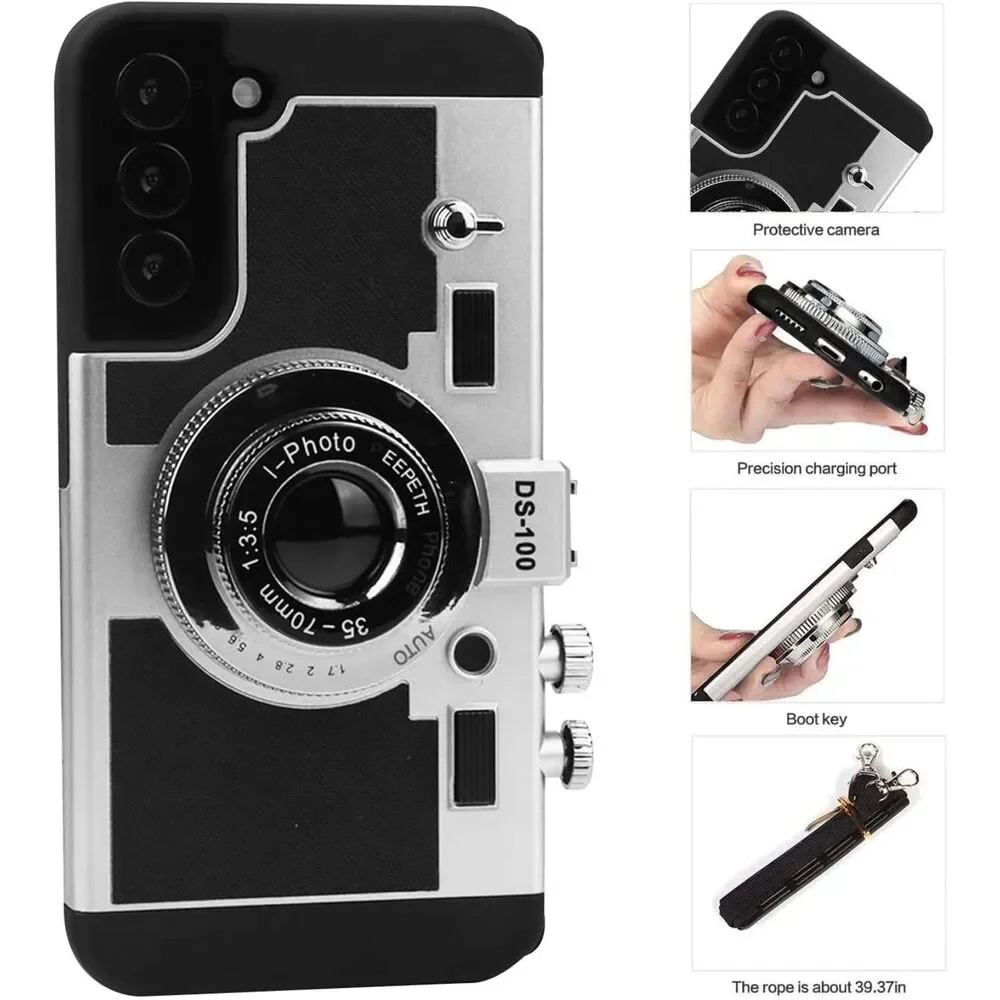 Emily in Paris Vintage Camera Case for Samsung Galaxy S21 6.2